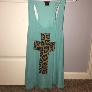 Wet Seal Cross Tanktop