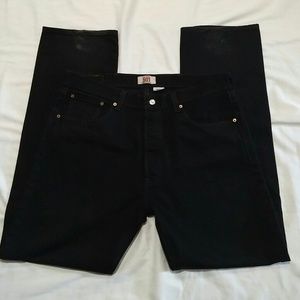 MEN W38 L34 Levi Black Jeans