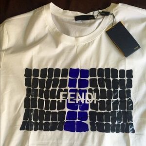 Fendi men's t shirt retail $350