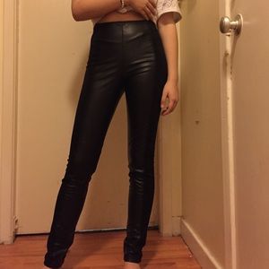 Leather pants