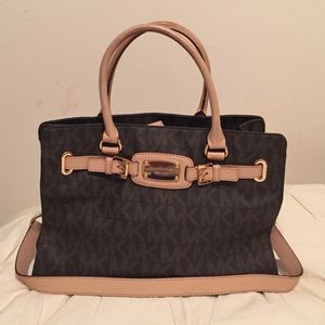 Michael Kors Hamilton Monogram Bag Large