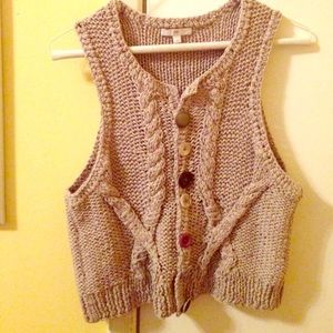 Knit vest