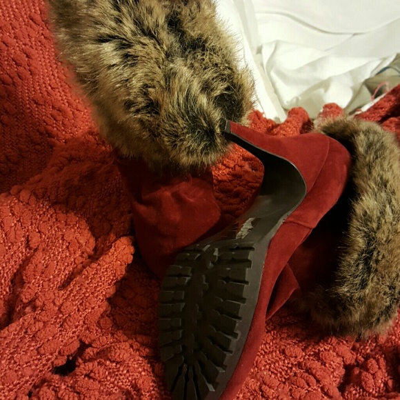 Red boots