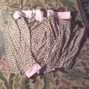 Little girls pj set size m