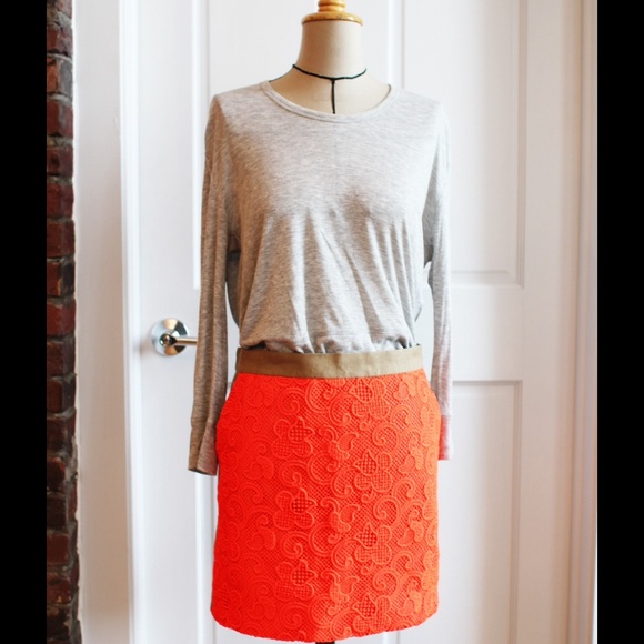SOLD JCrew Colorblocked Skirt