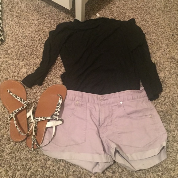 Purple shorts!
