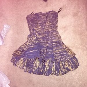 Iridescent prom dress. Size 4