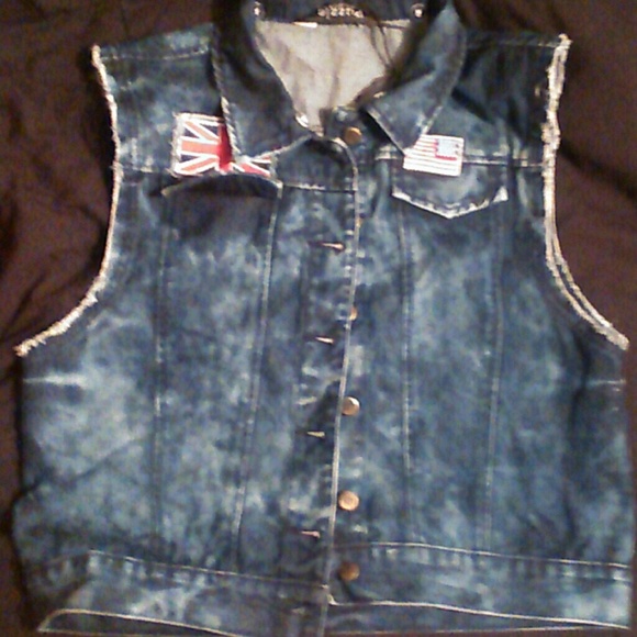 Blue vest