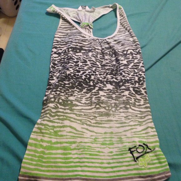 Fox rider tank top