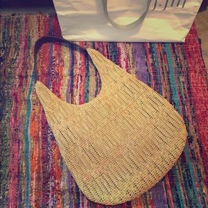J.Jill NEW Hobo Bag w/ Leather Handle