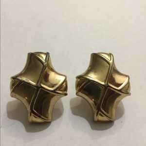 Vintage Gold Tone Earrings