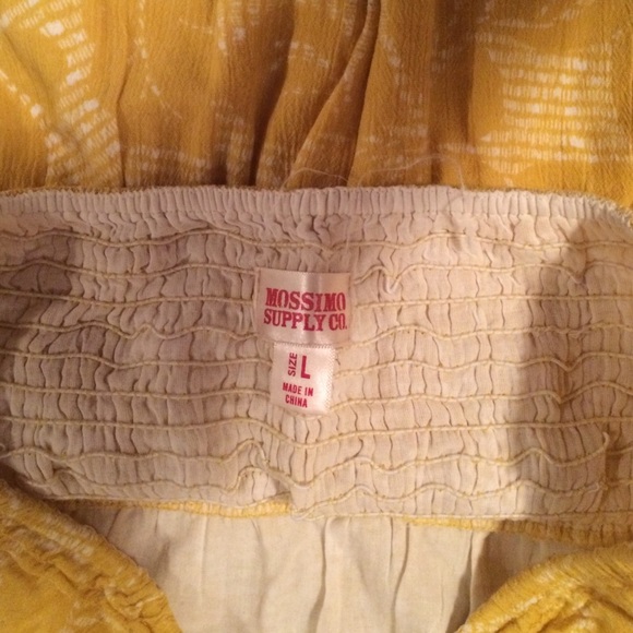 Yellow strapless sundress - Picture 3 of 3