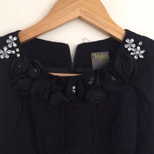 Black Taylor Shift Dress. NWT.