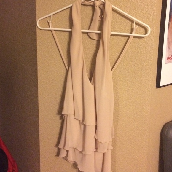Champagne A|X Armani Exchange Top