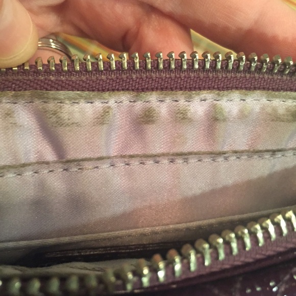 Coach Patent Leather Clutch in Purple - Picture 3 of 4