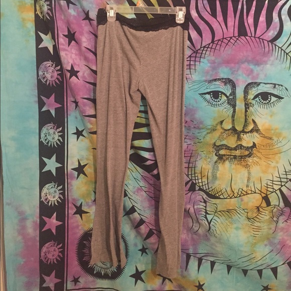 Victoria's Secret pink flared pj pants - Picture 3 of 3