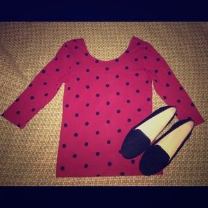 Polka Dot Red Shirt