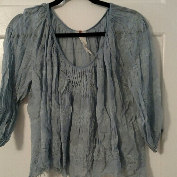 Free people sheer top