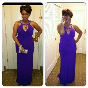 is very sexy purple ball gowns