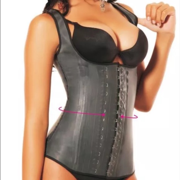 Ann Michell Latex workout vest 2027