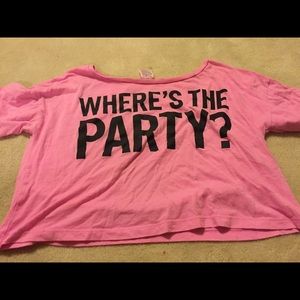 Where's the party? Shirt