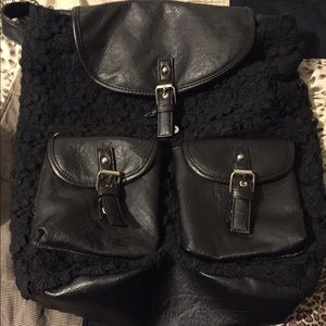 Black backpack