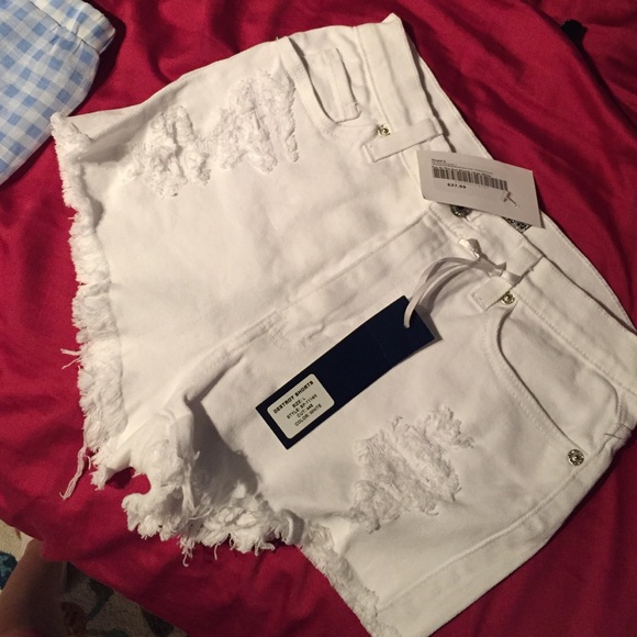 White shorts