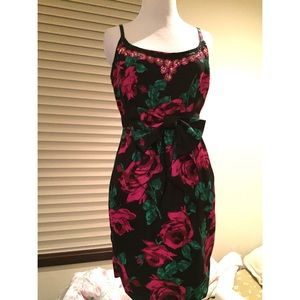 Forever21 Sexy Floral Sequin Mini Dress