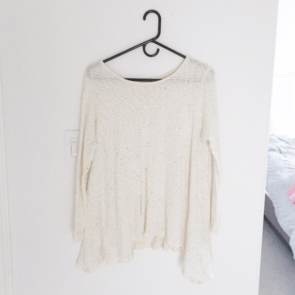 anthro off-white swing top