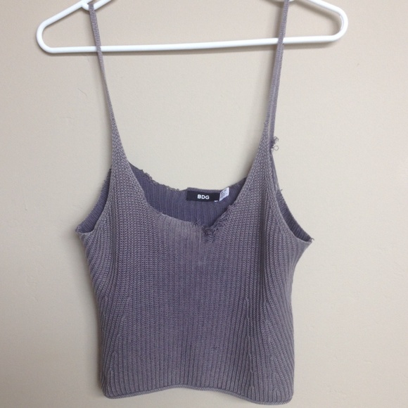 Urban Outfitters Tops - ❌Traded❌BDG destroyed crop top