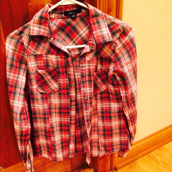 Plaid button up from Forever 21, small - Picture 4 of 4