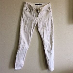 Urban Outfitters White Skinny Jeans