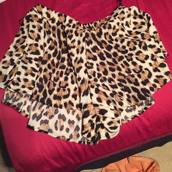 Cheetah shorts