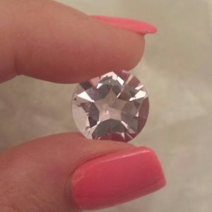 7 Carat Orchid Amethyst star cut