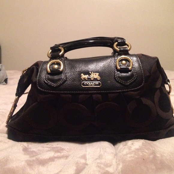Black Signature coach purse