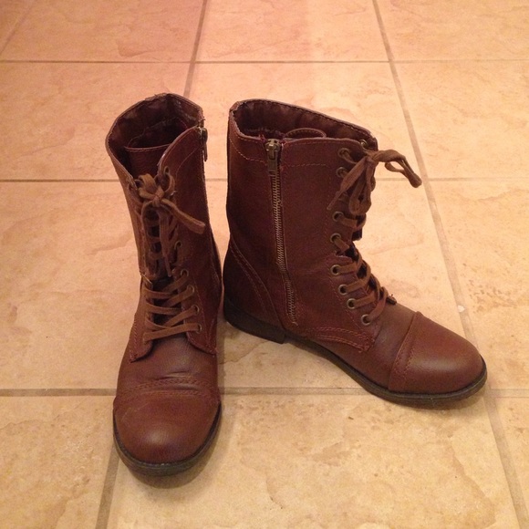 Rampage Shoes - Brown Rampage Jepson Combat Boots
