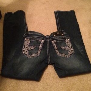 Boot Cut Dark Jeans