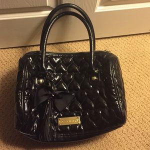 Black Betsey Johnson bag. REAL betsey Johnson bag!