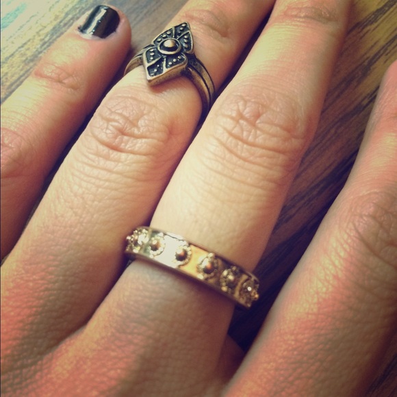 Gold Studded Ring