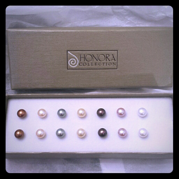 Honora cultured freshwater pearl earrings