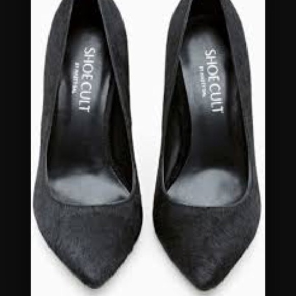 Nasty gal sexy pony fur heels