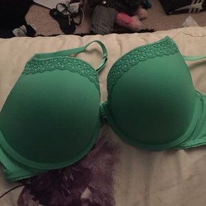 Teal Aerie bra 36D
