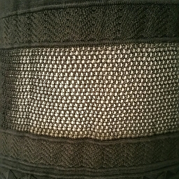 Black knitted dress - Picture 3 of 3