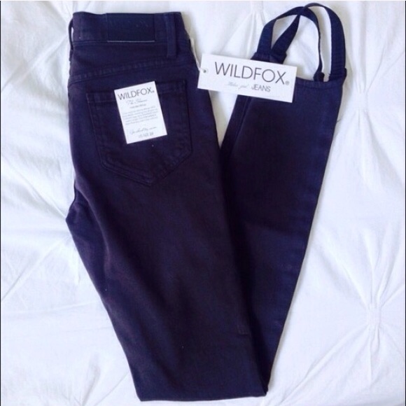 WILDFOX Skinny Stirrup Jeans - Picture 1 of 4