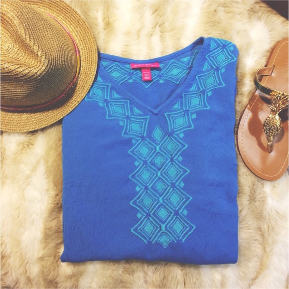 Lilly Pulitzer Tops - Lilly Pulitzer x Target Bluebell Tunic Size XS
