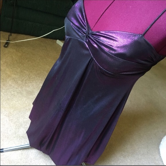 NEW 💜 Jodi Kristopher Shimmer Bubble Dress
