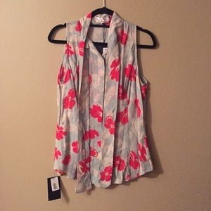 L'wren Scott Floral Blouse