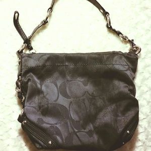 Small black Coach bag