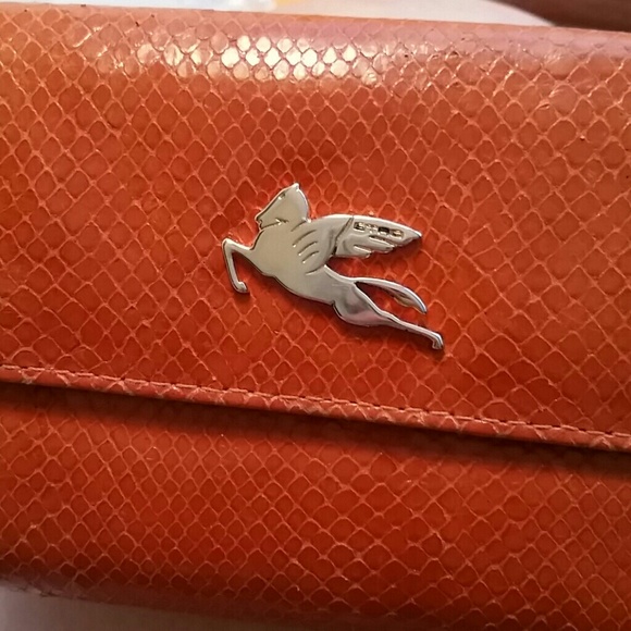 Authentic Etro snakeskin wallet!! - Picture 3 of 4
