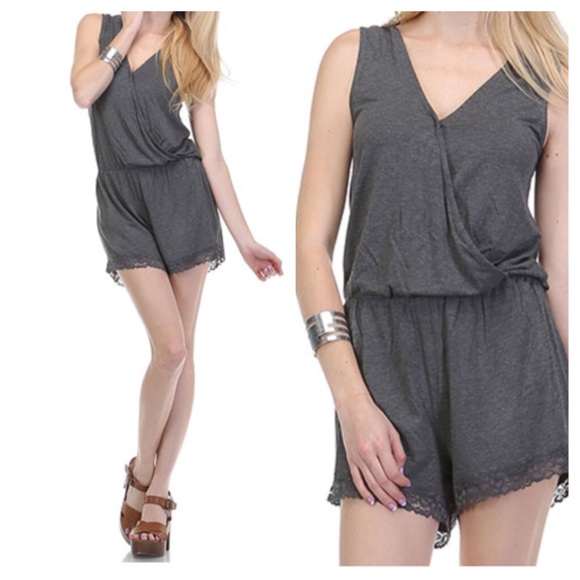 🔴 Grey romper LOWEST PRICE BOGO SALE - Picture 3 of 3